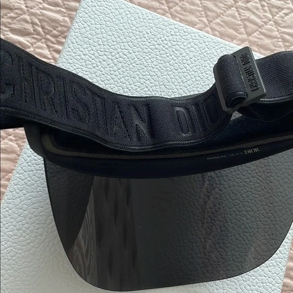 Original Dior vice in black New CHRISTIAN DIOR SIGNATURE Unisex Black DIORSIGNATURE B3U Oval  main image 3